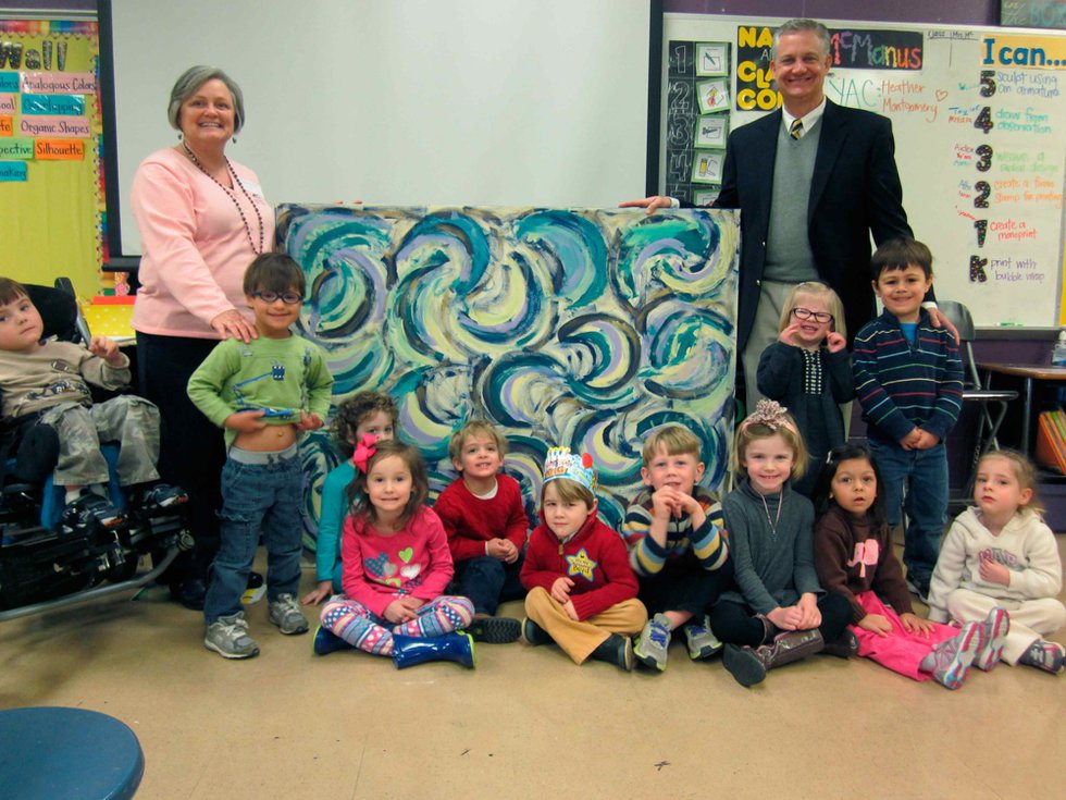 HallKent students create art for Board of Education building