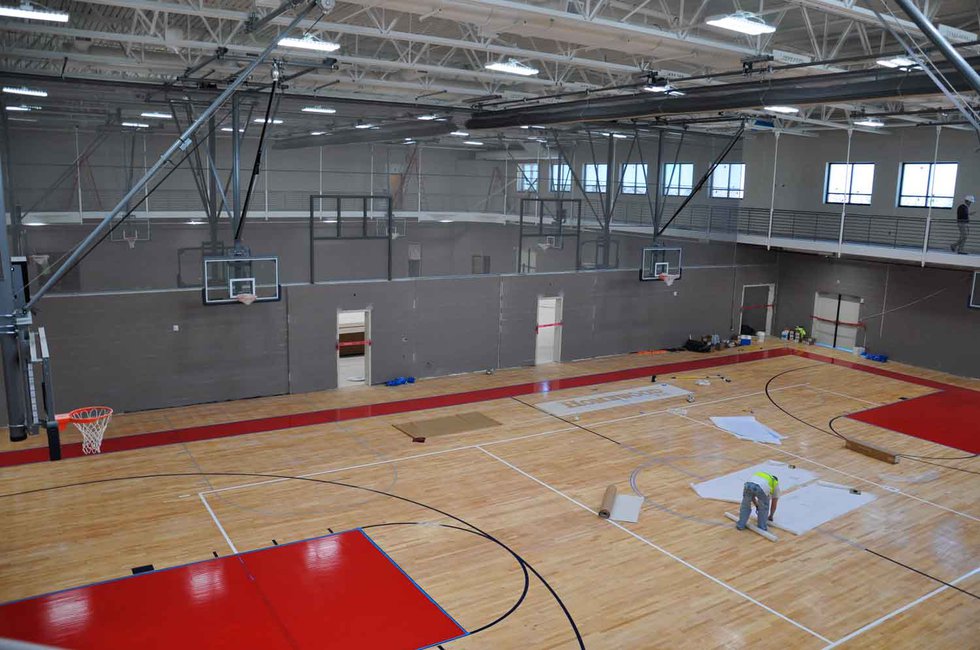 Community Center Construction Gyms