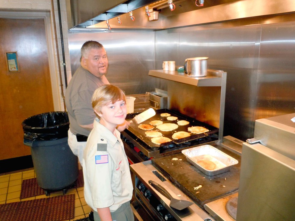 Boy Scout Pancake Breakfast 2013