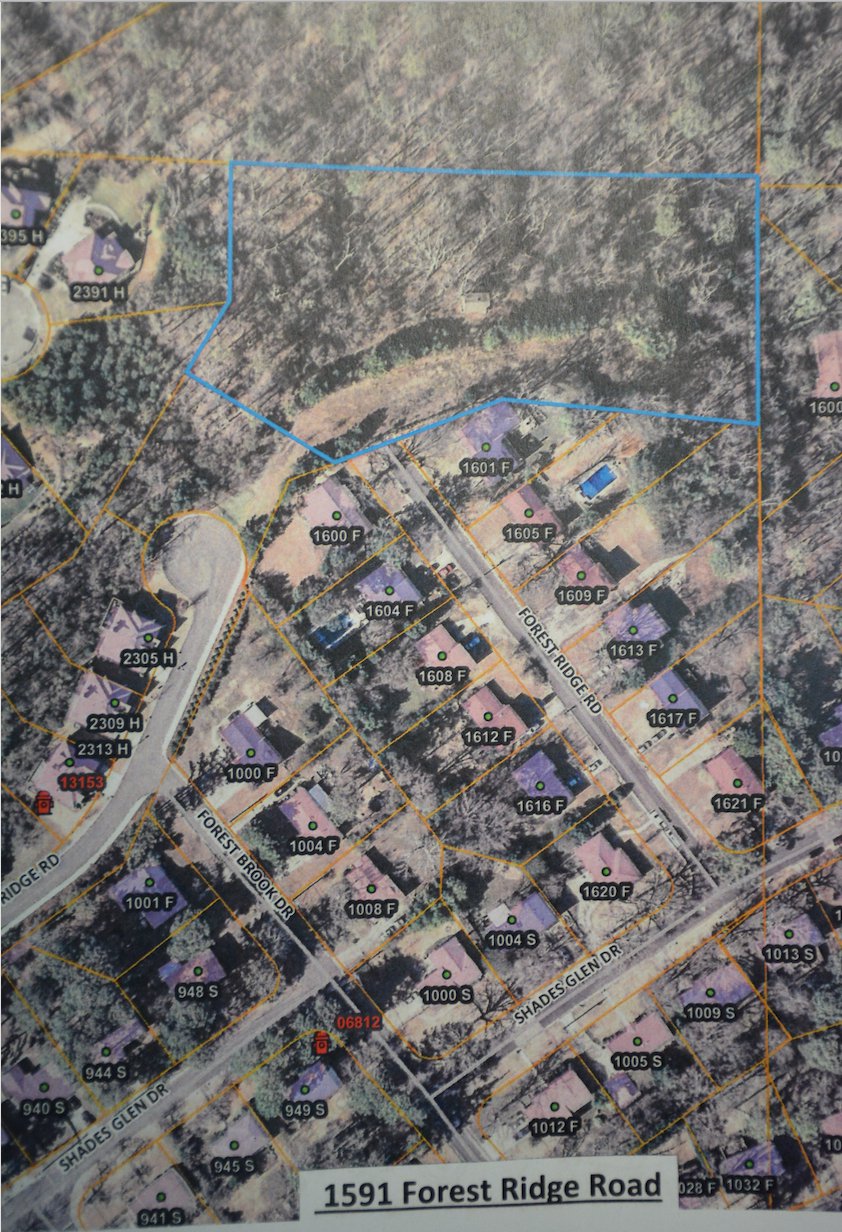 Forest Ridge Road subdivision