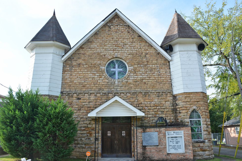 Union Missionary Baptist Church has held services in the same building in Rosedale since 1887.