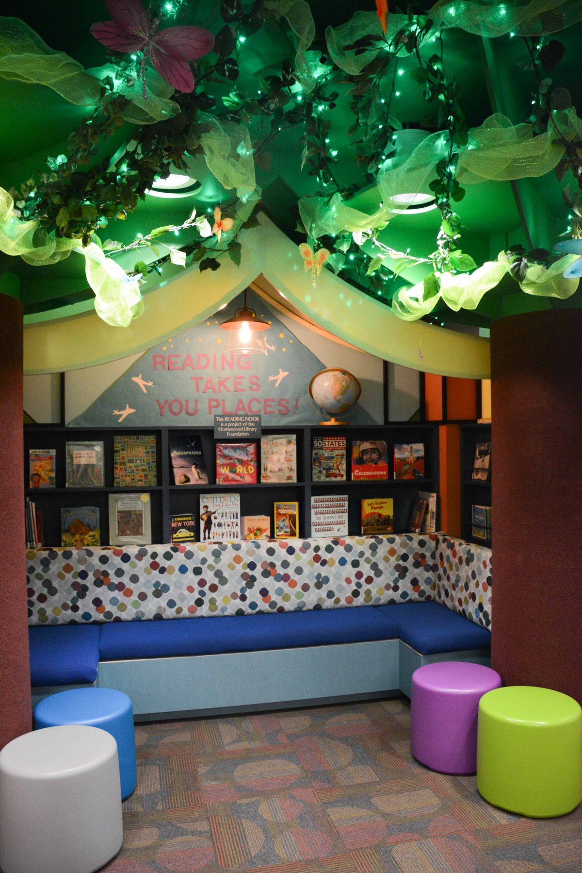 Library adds new reading nook to Children's Department - thehomewoodstar.com