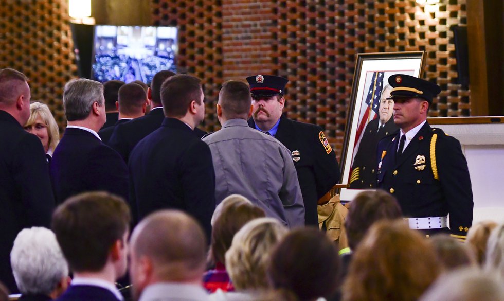 Homewood Fire Chief funeral