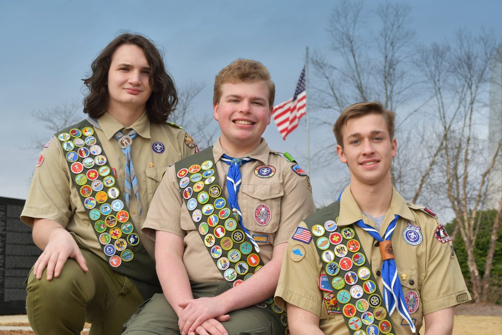 Troop 97 recognizes 3 Eagle Scouts 