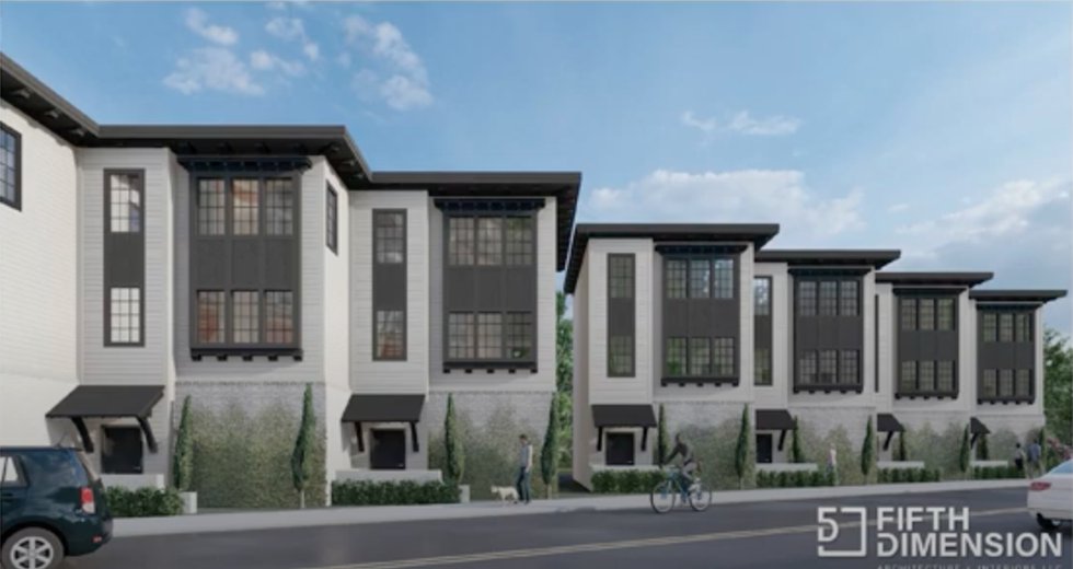 18th Street townhomes updated