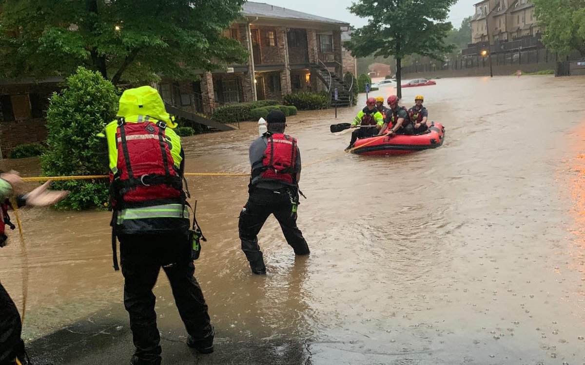 Homewood residents evacuate apartments after heavy rainfall ...