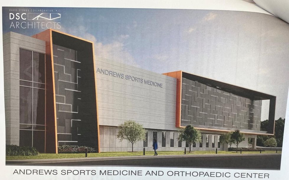 Andrews Sports Medicine &amp; Orthopedic Center proposal