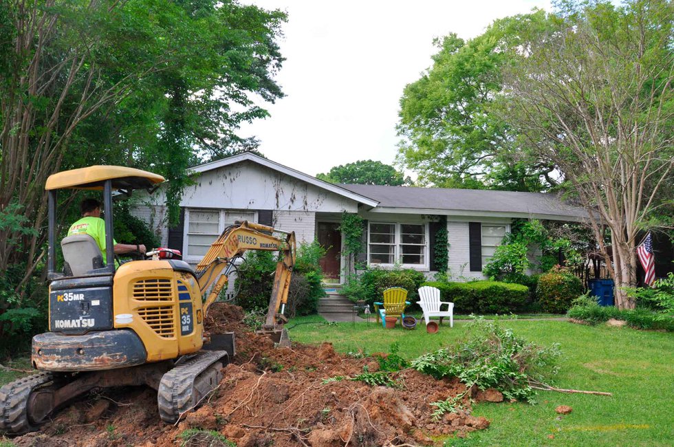 Oak Grove Home Sewage Work