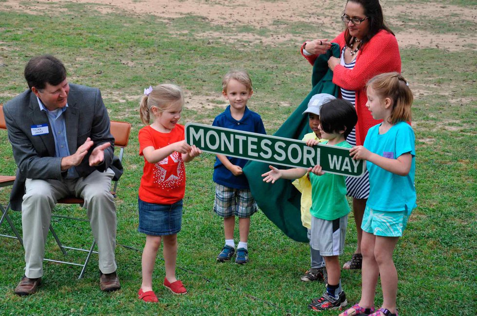 Montessori Way Sign 1