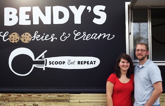 Bendy's Cookies and Cream