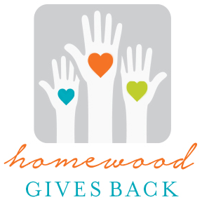 Homewood Gives Back Logo